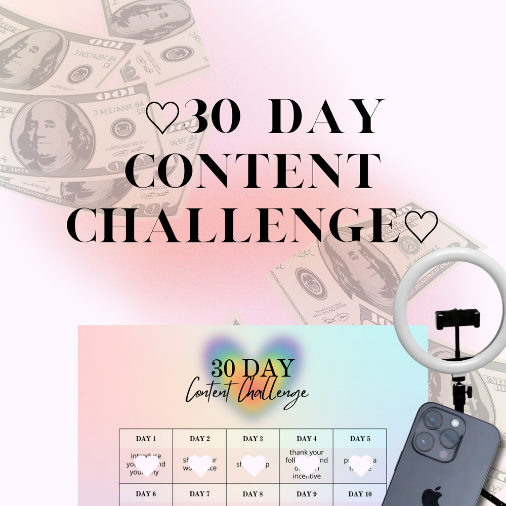 30 Day Content Challenge